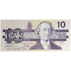 BC-57a 1989 Canada $10 Thiessen-Crow, AEK, Choice Uncirculated (CUNC63)