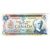 BC-48b 1972 Canada $5 Lawson-Bouey, SW, Almost Uncirculated (AU50)