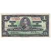 BC-21c 1937 Canada $1 Gordon-Towers, D/L, Very Fine (VF20)