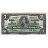 BC-21c 1937 Canada $1 Gordon-Towers, E/L, AU-UNC (AU55)