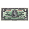 BC-21c 1937 Canada $1 Gordon-Towers, J/L, EF-AU (EF45)