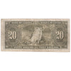 BC-25a 1937 Canada $20 Osborne-Towers, A/E, VG-F (VG10)