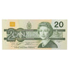 BC-58c 1991 Canada $20 Knight-Thiessen, AWC, EF-AU (EF45)