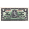 BC-21c 1937 Canada $1 Gordon-Towers, W/L, EF-AU (EF45)