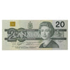 BC-58c 1991 Canada $20 Knight-Thiessen, AWG, AU-UNC (AU55)