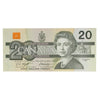 BC-58d 1991 Canada $20 Knight-Dodge, EWD, AU