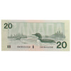 BC-58d 1991 Canada $20 Knight-Dodge, EWG, AU-UNC