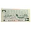 BC-58d 1991 Canada $20 Knight-Dodge, EWG, AU