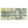 BC-58d 1991 Canada $20 Knight-Dodge, EWT, Uncirculated (MS60)