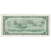 BC-29b 1954 Canada $1 Beattie-Coyne, Devil's Face, O/A, Very Fine (VF20)