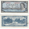 BC-39bA 1954 Canada $5 Beattie-Rasminsky, *N/X, VF