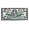 BC-21c 1937 Canada $1 Gordon-Towers, K/M, AU-UNC (AU55)