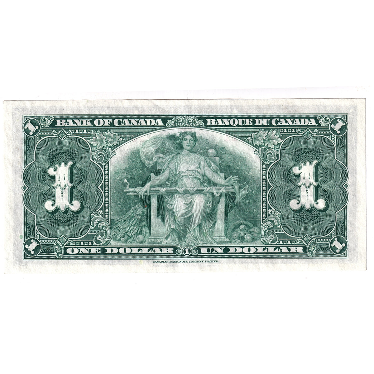 BC-21c 1937 Canada $1 Gordon-Towers, K/M, AU-UNC (AU55)