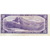 BC-40a 1954 Canada $10 Beattie-Coyne, Z/D, F-VF (F15)