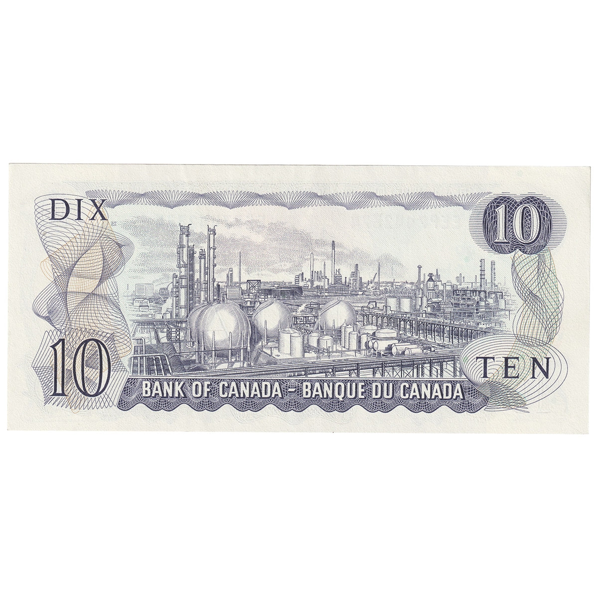 BC-49c-i 1971 Canada $10 Lawson-Bouey, EEP, Almost Uncirculated (AU50)