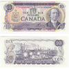 BC-49d 1971 Canada $10 Crow-Bouey, ETA, AU-UNC (AU55)
