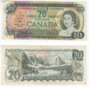 BC-50aA 1969 Canada $20 Beattie-Rasminsky, *EH, Extra Fine (EF40)