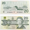 BC-58d-i 1991 Canada $20 Knight-Dodge, AWY, Uncirculated (MS60)