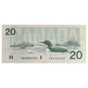 BC-58dA 1991 Canada $20 Knight-Dodge, EWZ (5.436-5.553), Choice Uncirculated (CUNC63)