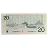 BC-58d-i 1991 Canada $20 Knight-Dodge, EYF, Choice Uncirculated (CUNC63)