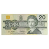 BC-58d-i 1991 Canada $20 Knight-Dodge, AYG, AU