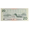 BC-58d-i 1991 Canada $20 Knight-Dodge, AYN, Uncirculated (MS60)