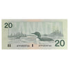BC-58d-i 1991 Canada $20 Knight-Dodge, AYP, Uncirculated (MS60)
