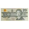 BC-58d-i 1991 Canada $20 Knight-Dodge, AYP, Uncirculated (MS60)
