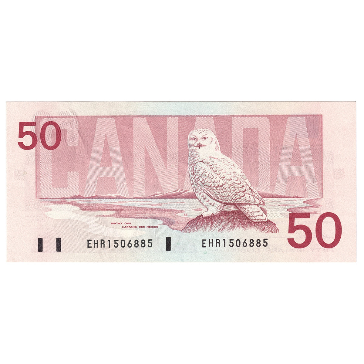 BC-59a 1988 Canada $50 Thiessen-Crow, EHR, Almost Uncirculated (AU50)