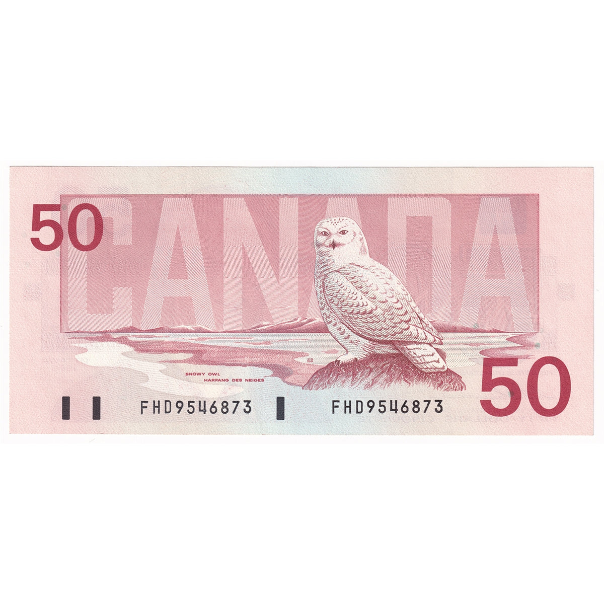 BC-59a 1988 Canada $50 Thiessen-Crow, FHD, Choice Uncirculated (CUNC63)