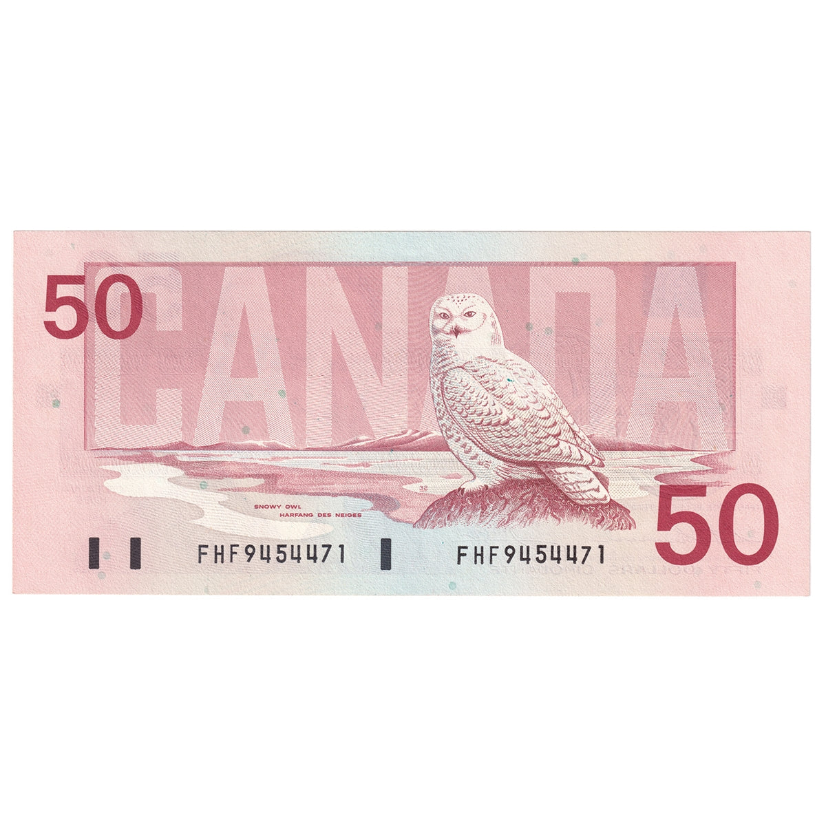 BC-59a 1988 Canada $50 Thiessen-Crow, FHF, AU-UNC (AU55)