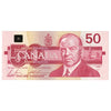 BC-59b 1988 Canada $50 Bonin-Thiessen, FHN, Almost Uncirculated (AU50)