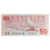BC-59c 1988 Canada $50 Knight-Thiessen, FHT, Almost Uncirculated (AU50)
