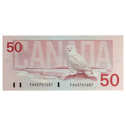 BC-59c 1988 Canada $50 Knight-Thiessen, FHV, UNC