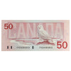 BC-59d 1988 Canada $50 Knight-Dodge, FHZ, Almost Uncirculated (AU50)