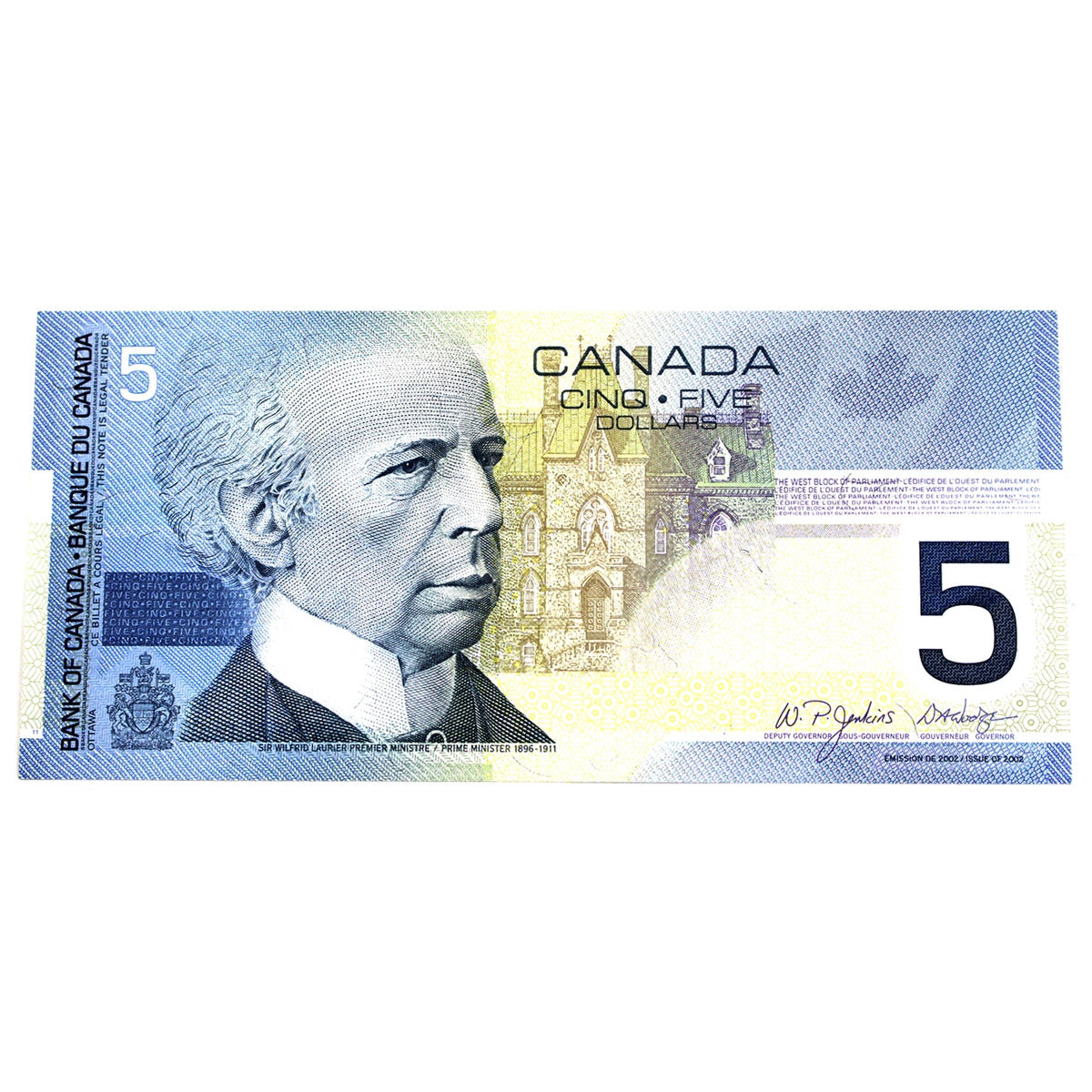 BC-62b 2004 Canada $5 Jenkins-Dodge, HOC, Uncirculated (MS60)