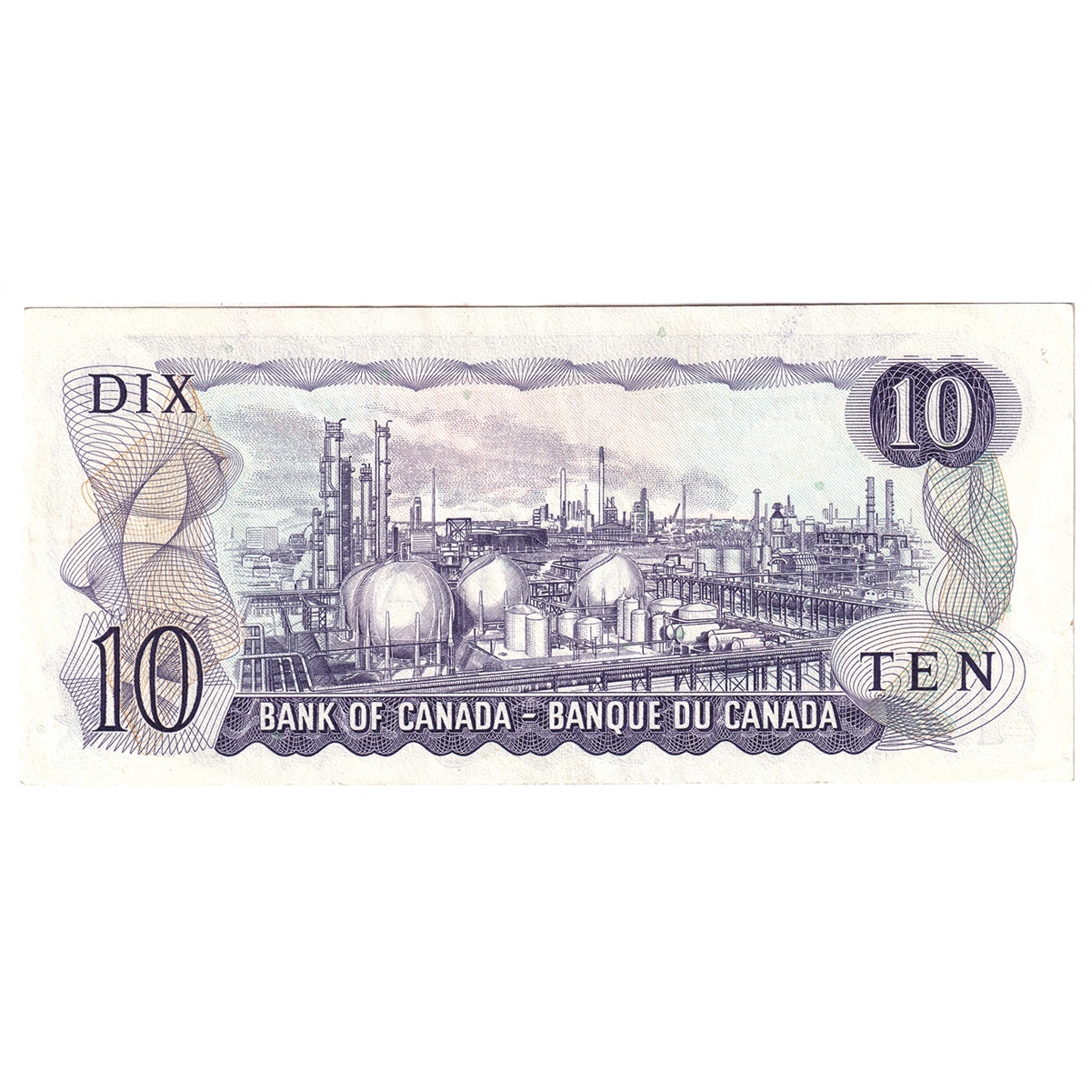 BC-49c 1971 Canada $10 Lawson-Bouey, VC, Almost Uncirculated (AU50)