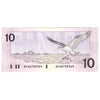 BC-57a 1989 Canada $10 Thiessen-Crow, AEH, Almost Uncirculated (AU50)