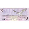 BC-57b 1989 Canada $10 Bonin-Thiessen, BDS, Uncirculated (MS60)