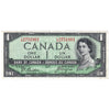 BC-29b 1954 Canada $1 Beattie-Coyne, Devil's Face, L/A, VF-EF