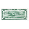 BC-29b 1954 Canada $1 Beattie-Coyne, Devil's Face, M/A, Choice Uncirculated (CUNC63)