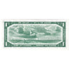 BC-29b 1954 Canada $1 Beattie-Coyne, Devil's Face, M/A, Uncirculated (MS60)
