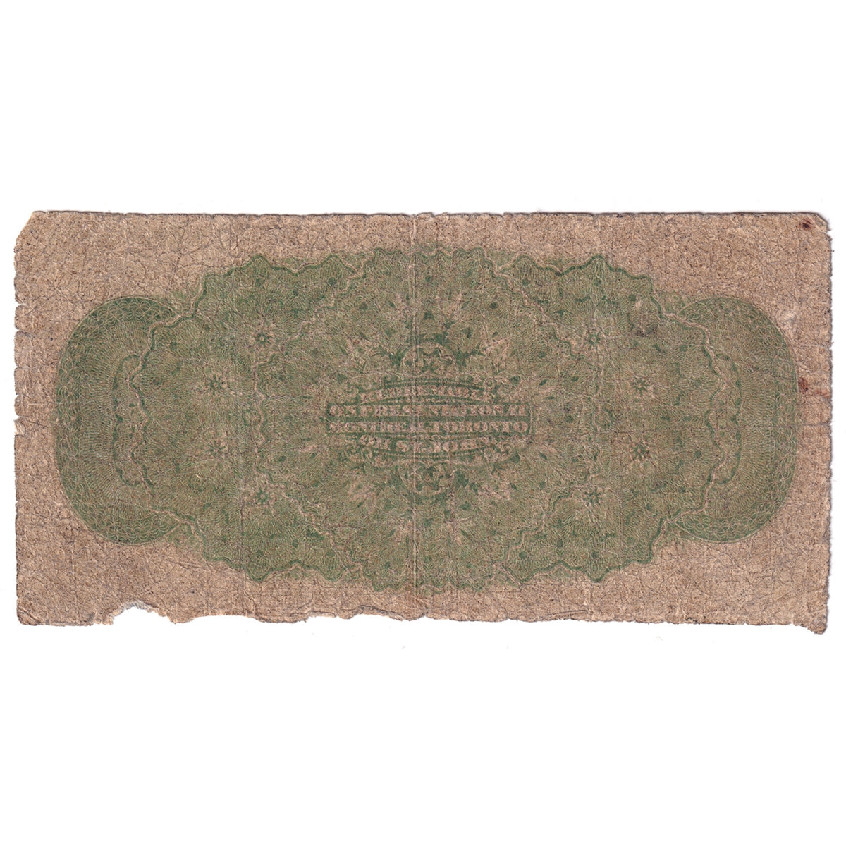 Shinplaster Coin DC-1b-i 1870 Dominion 25-cent Shinplaster, Dickinson-Harington, Small ...