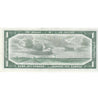 BC-37a 1954 Canada $1 Beattie-Coyne, T/L, Extra Fine (EF40)