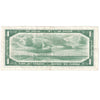 BC-37b 1954 Canada $1 Beattie-Rasminsky, F/N, Very Fine (VF20)