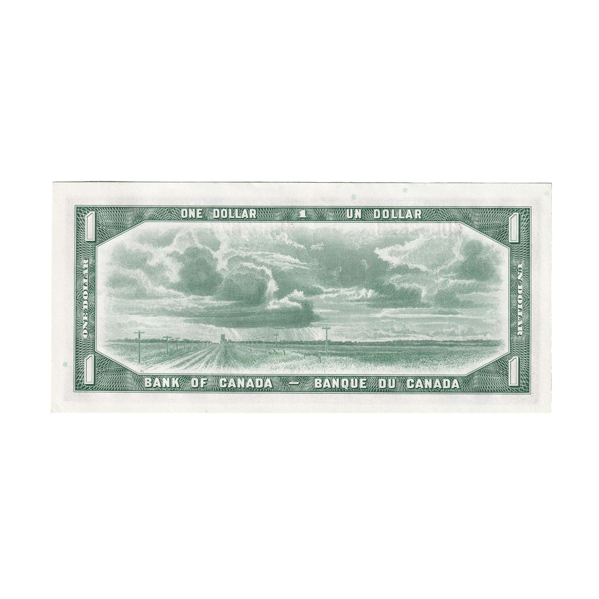 BC-37b 1954 Canada $1 Beattie-Rasminsky, J/N, Uncirculated (MS60)