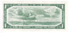 BC-37b 1954 Canada $1 Beattie-Rasminsky, L/N, AU-UNC (AU55)