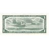 BC-37b 1954 Canada $1 Beattie-Rasminsky, V/O, AU-UNC (AU55)