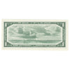 BC-37b 1954 Canada $1 Beattie-Rasminsky, Y/O, Almost Uncirculated (AU50)