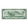 BC-37b 1954 Canada $1 Beattie-Rasminsky, C/Y, AU-UNC (AU55)